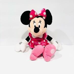 Disney Store Exclusive Minnie Mouse Pink Outfit Plush